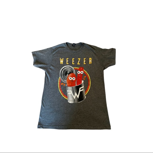 Tultex Shirts Weezer Rock Band Pork And Beans Tee Size Medium